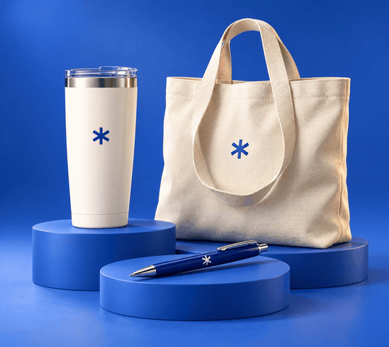 Promotional products customized with your logo