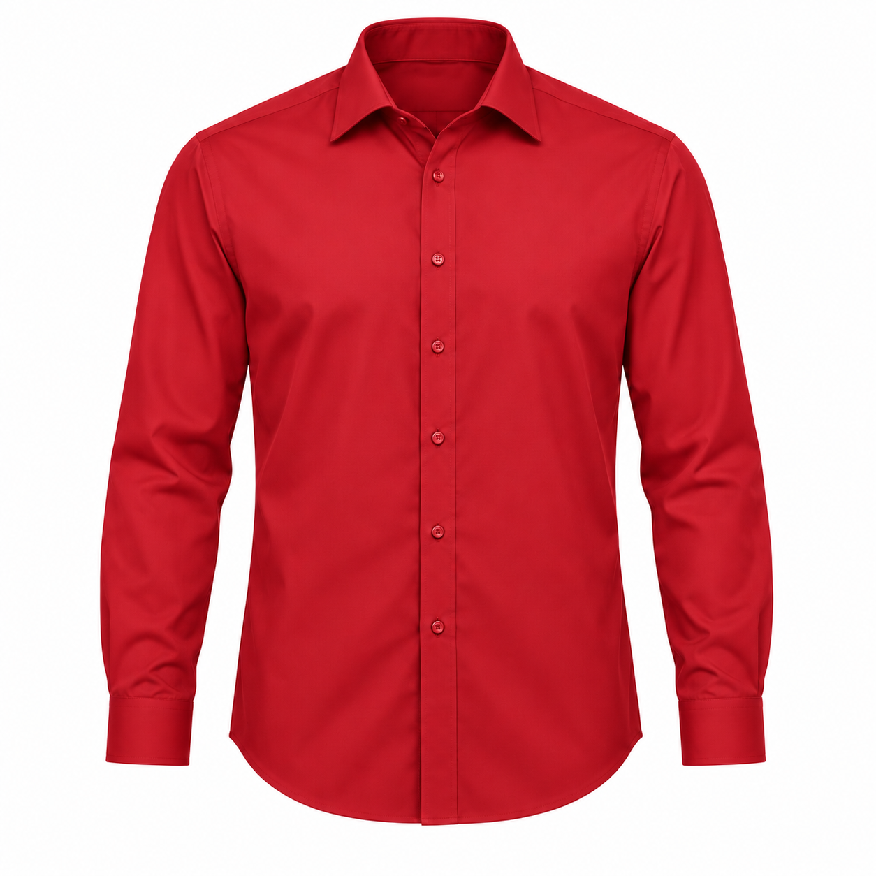 Classic Long-Sleeve Formal Dress Shirt